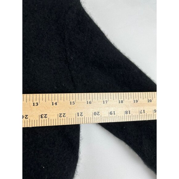 Wilfred Aritzia Kids Small 100% Cashmere Sweater Turtleneck Black Long Sleeve - Picture 5 of 10